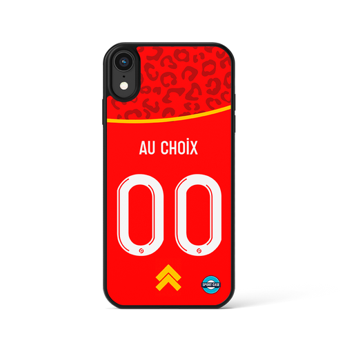 coque téléphone personnalisable football ligue 2 club maillot QRM domicile