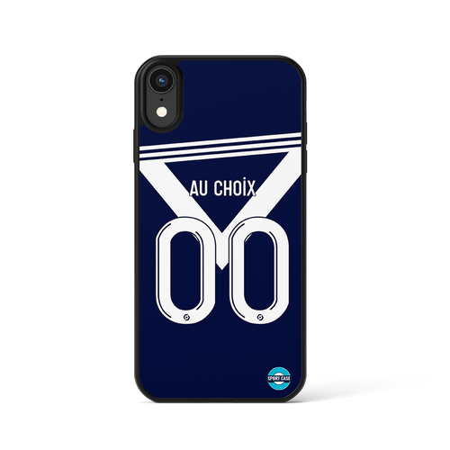 coque téléphone personnalisable football ligue 2 club maillot Bordeaux domicile