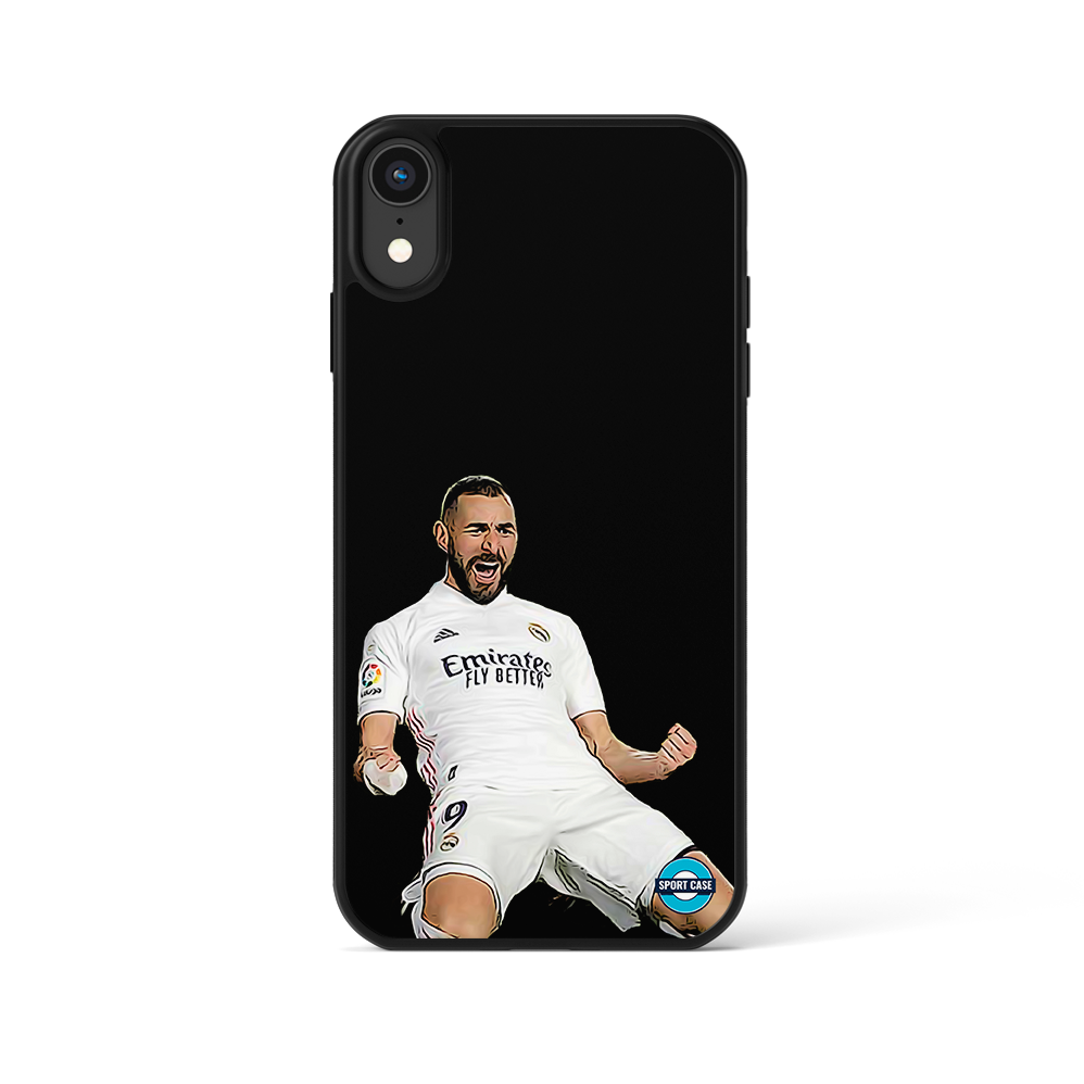 coque de téléphone personnalisable joueur benzema réal madrid