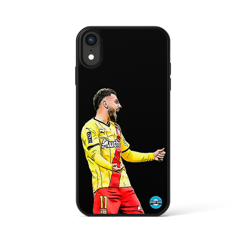 coque joueur jonathan clauss rc lens célébration football