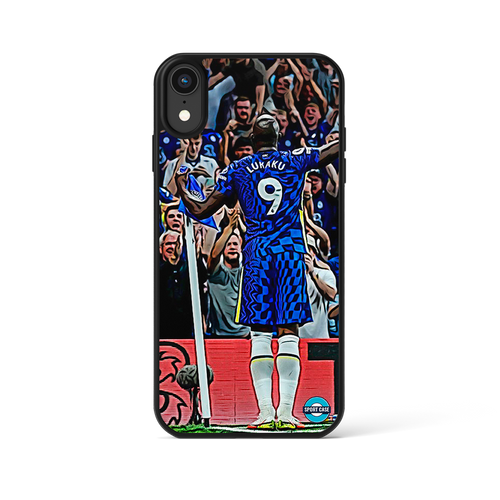 coque de téléphone personnalisable célébration joueur chelsea lukaku 9