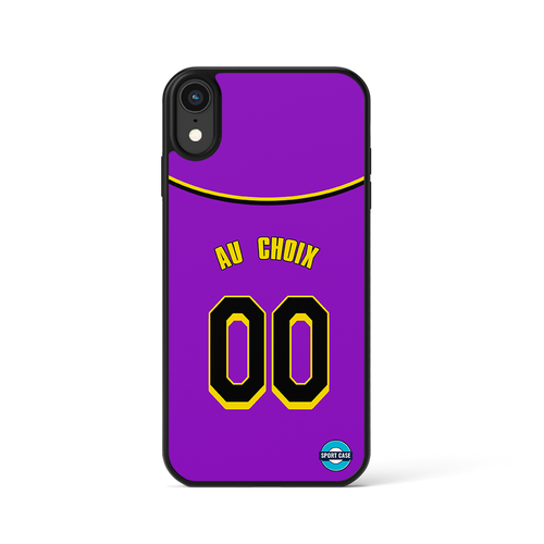 coque de téléphone personnalisable nba los angeles lakers