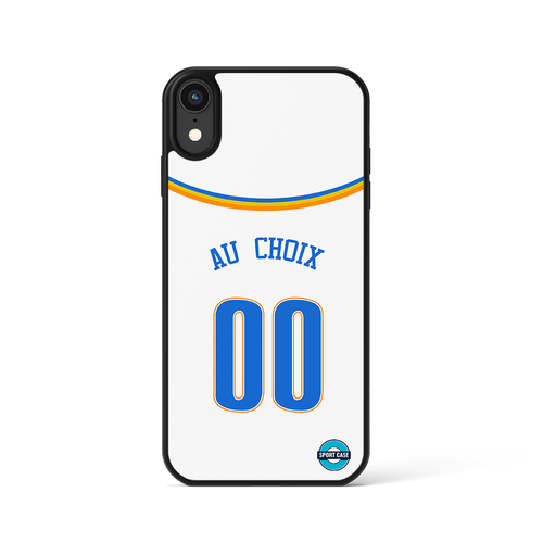 coque de téléphone personnalisable nba du Thunder de Oklahoma