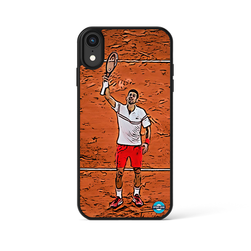 coque téléphone tennis djokovic rolland garos