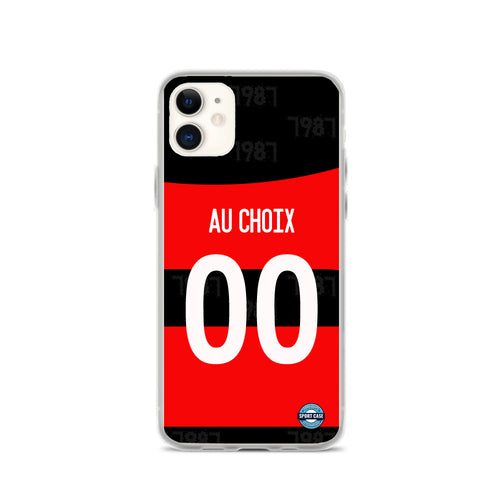 coque téléphone personnalisable maillot football club  Flammengo 